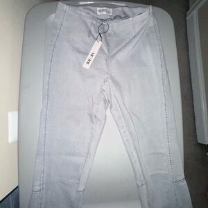 NIC+ZOE Light Gray Pants